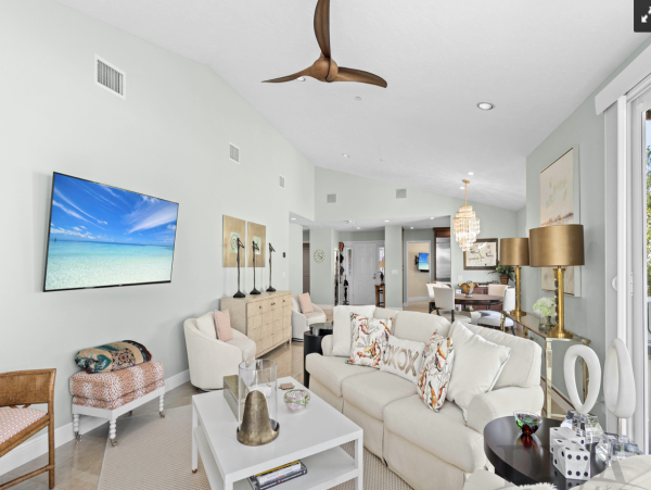Longboat Key Canal Front Two Bedroom Vacation Rental Condo